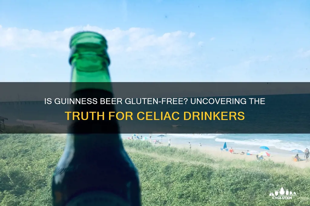 is guiness beer gluten free