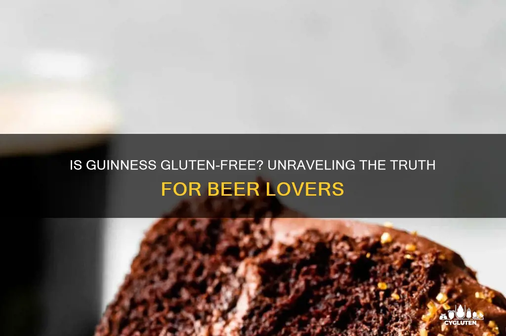 is guinnes gluten free