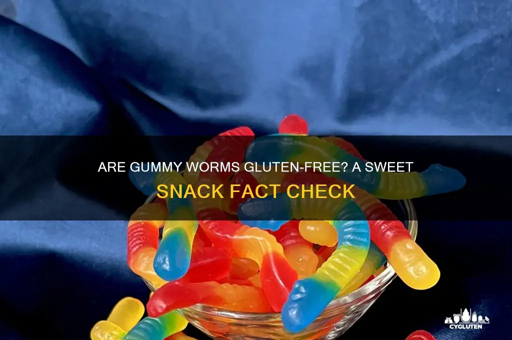 is gummy worms gluten free