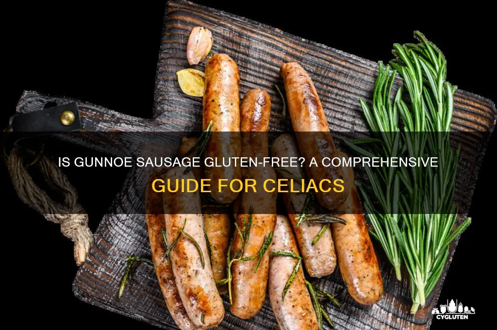 is gunnoe sausage gluten free