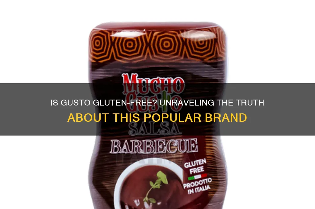 is gusto gluten free