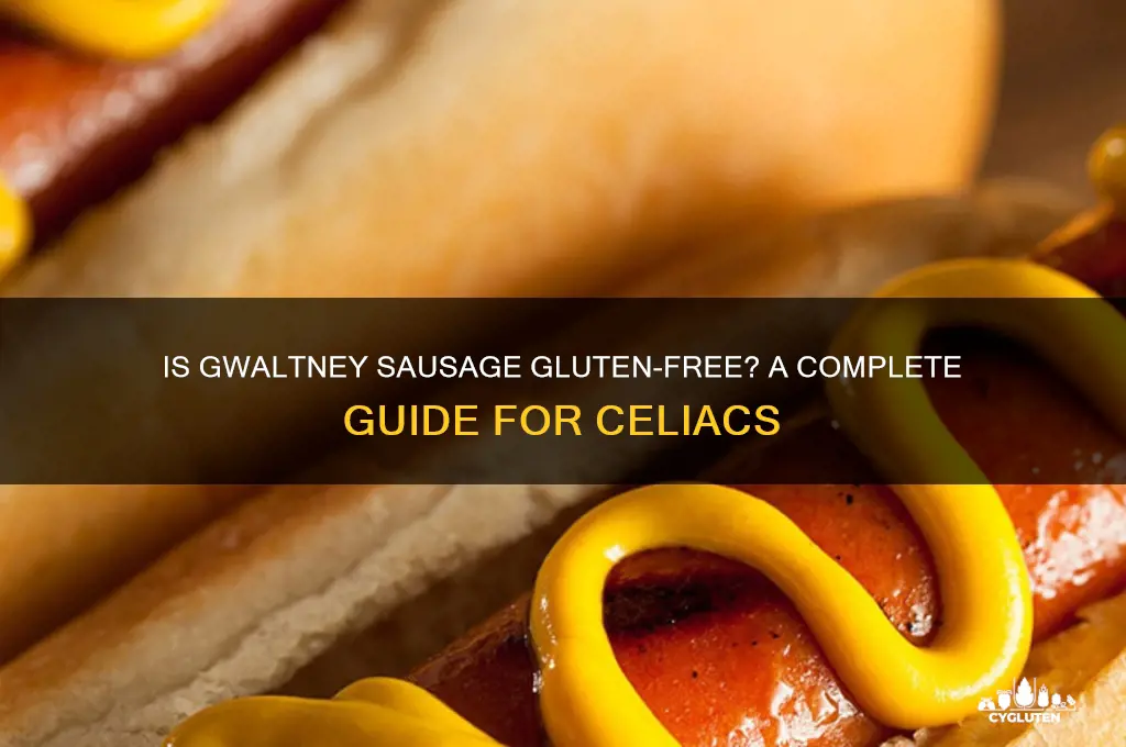 is gwaltney sausage gluten free