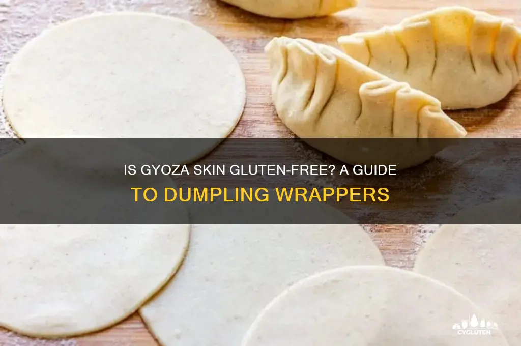 is gyoza skin gluten free