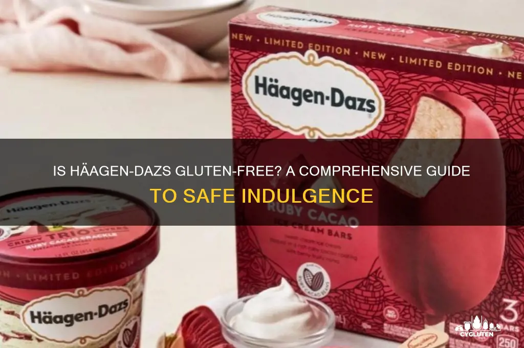 is haagen daz gluten free