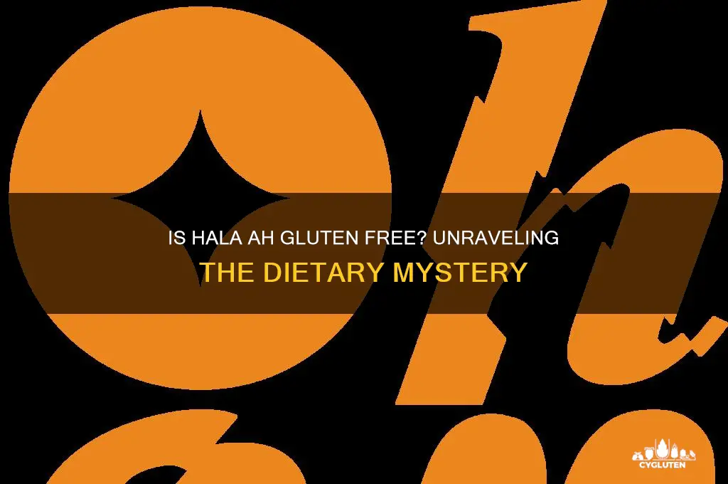 is hala ah gluten free