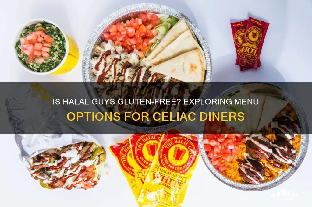 is halal guys gluten free