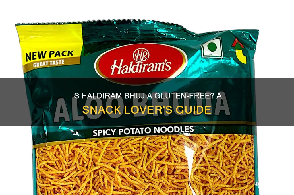 is haldiram bhujia gluten free