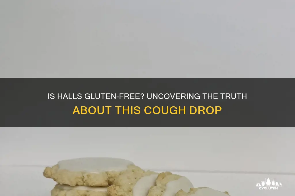 is halls gluten free