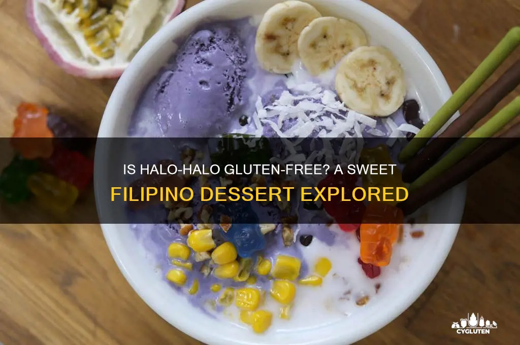 is halo halo gluten free