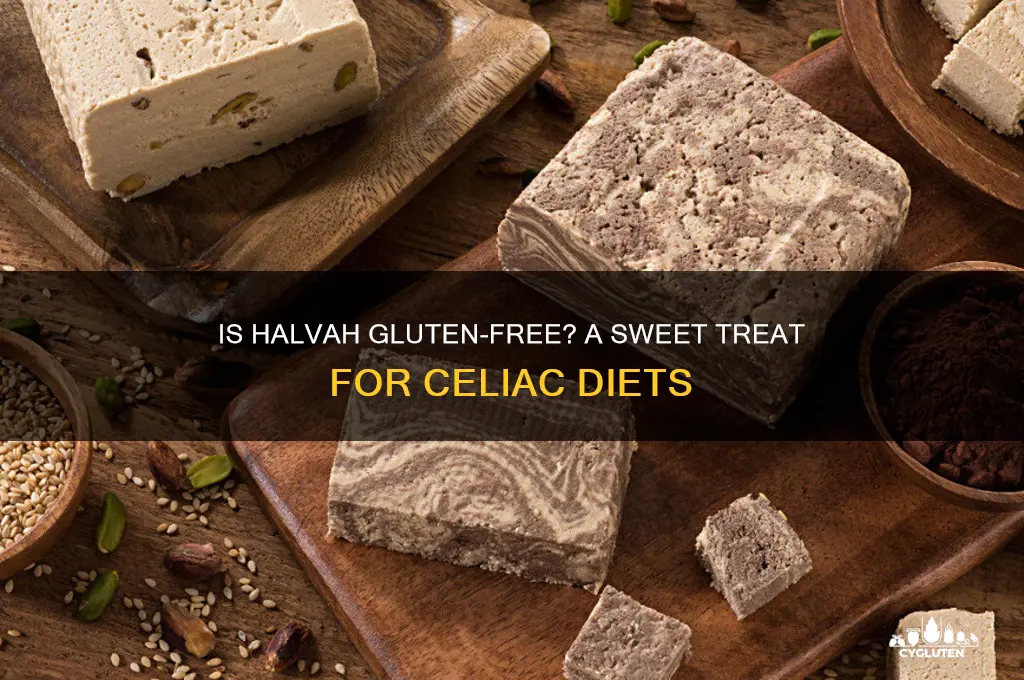 is halvah gluten free