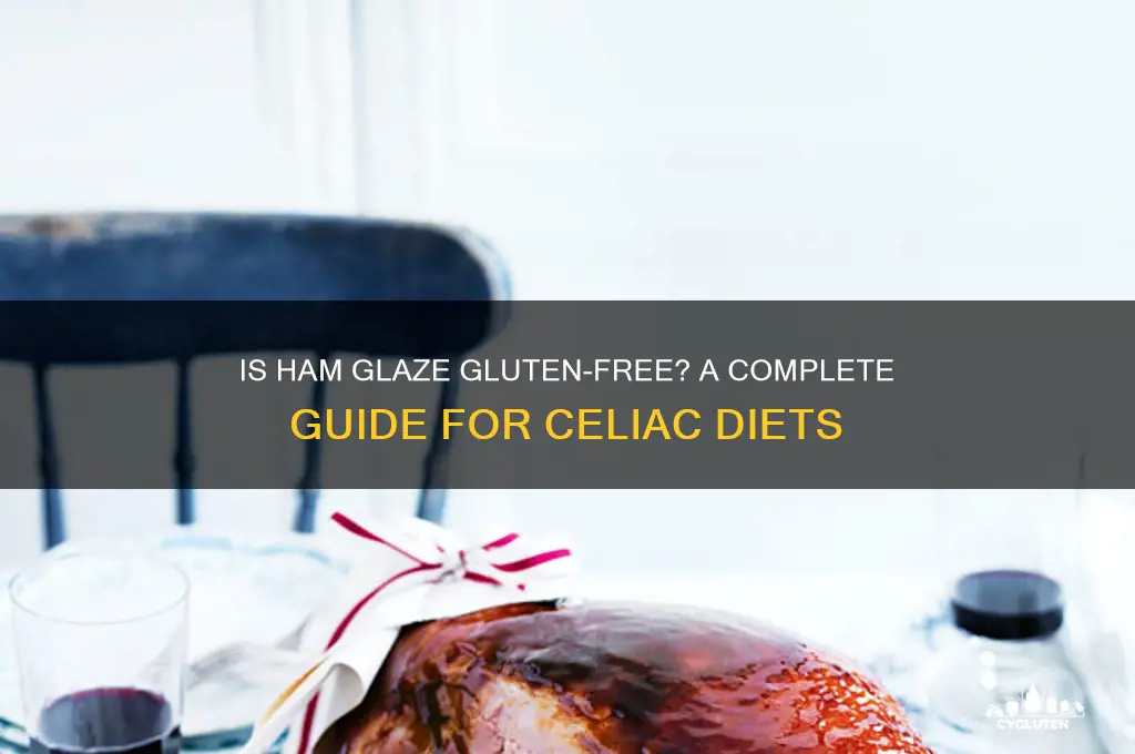 is ham glaize gluten free