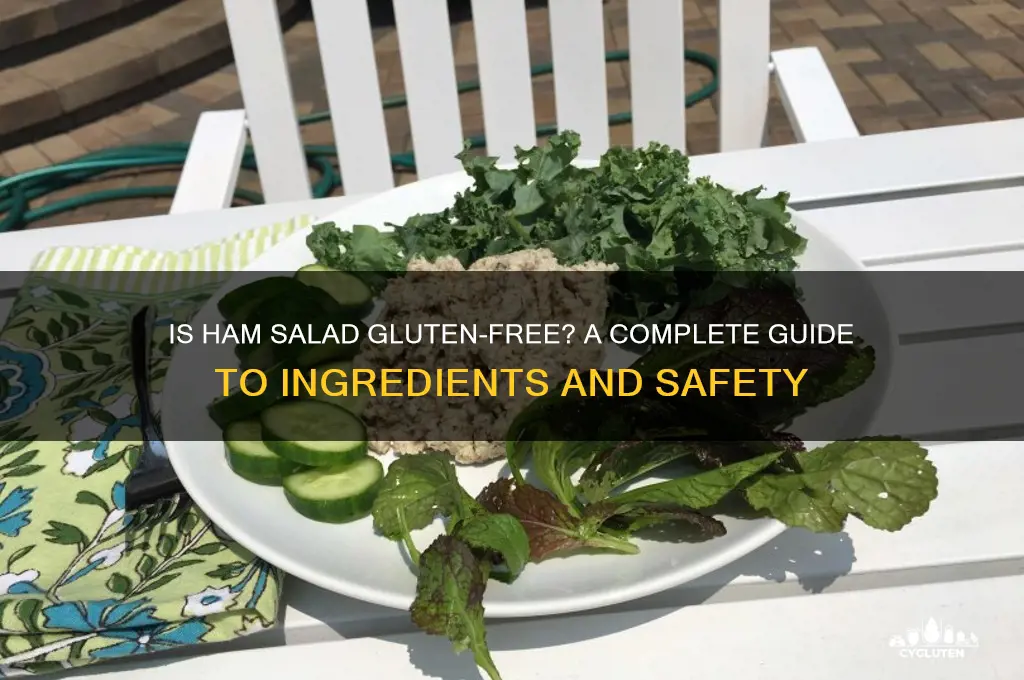 is ham salad gluten free