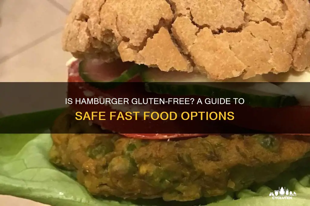 is hamburger gluten-free