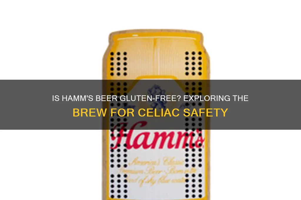 is hamms beer gluten free