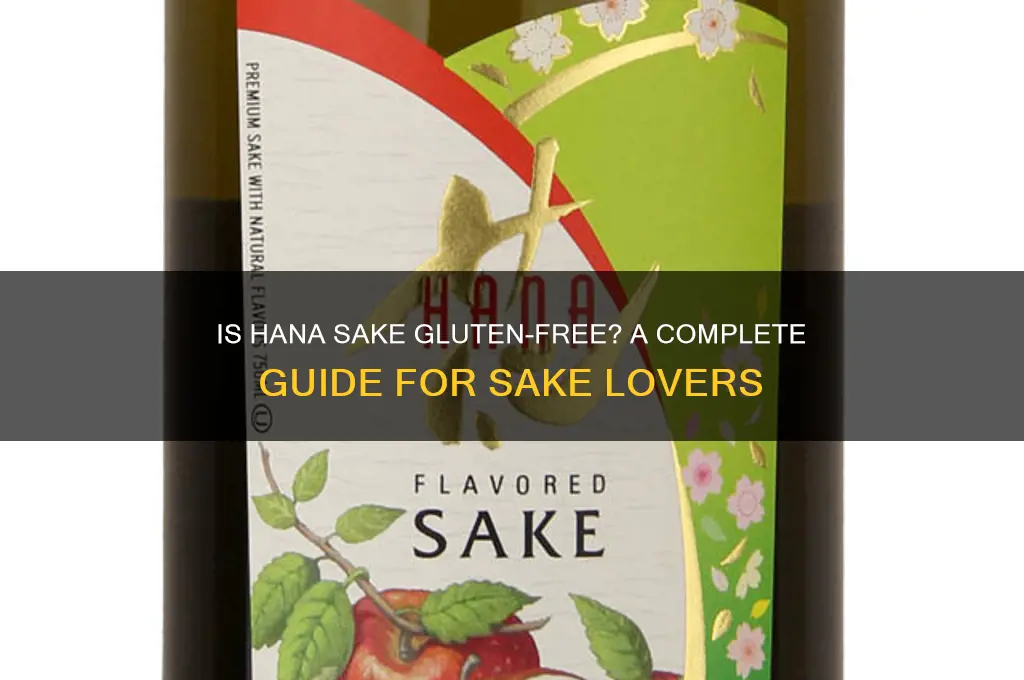 is hana sake gluten free