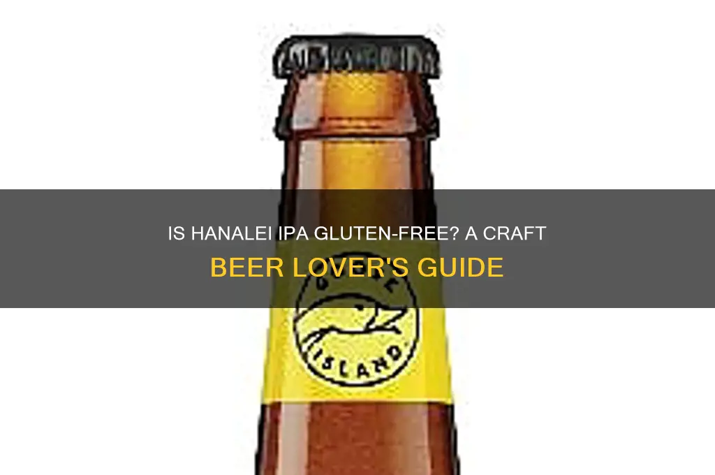 is hanalei ipa gluten free