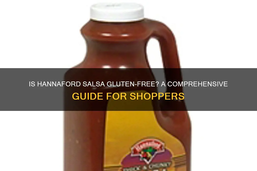 is hannaford salsa gluten free