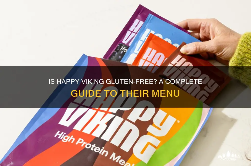 is happy viking gluten free