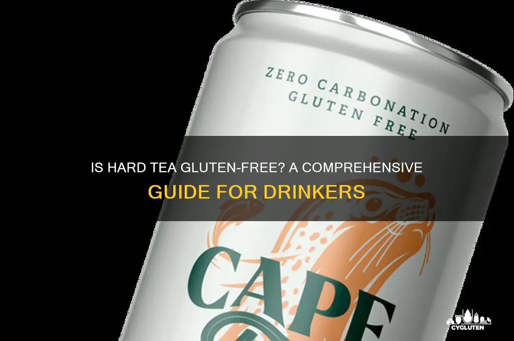 is hard tea gluten free