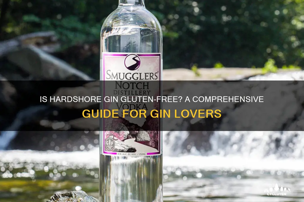 is hardshore gin gluten free