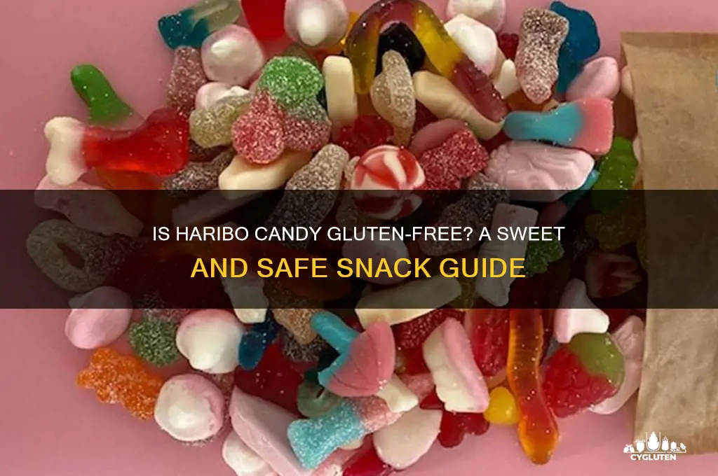 is haribo candy gluten free