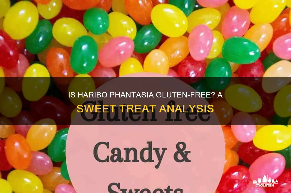 is haribo phantasia gluten free