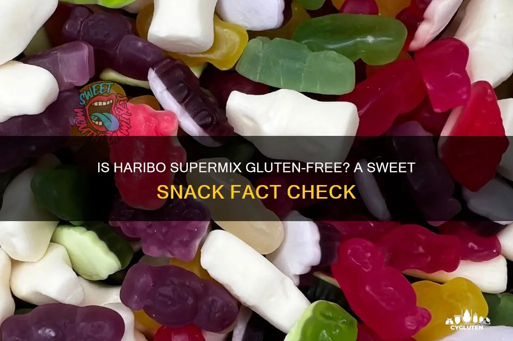 is haribo supermix gluten free