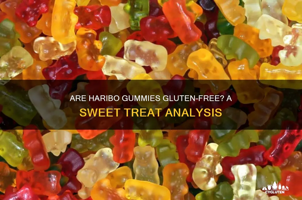is haribos gluten free