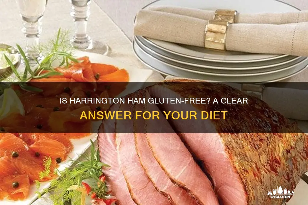 is harrington ham gluten free
