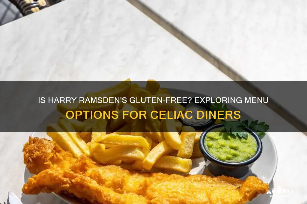 is harry ramsdens gluten free