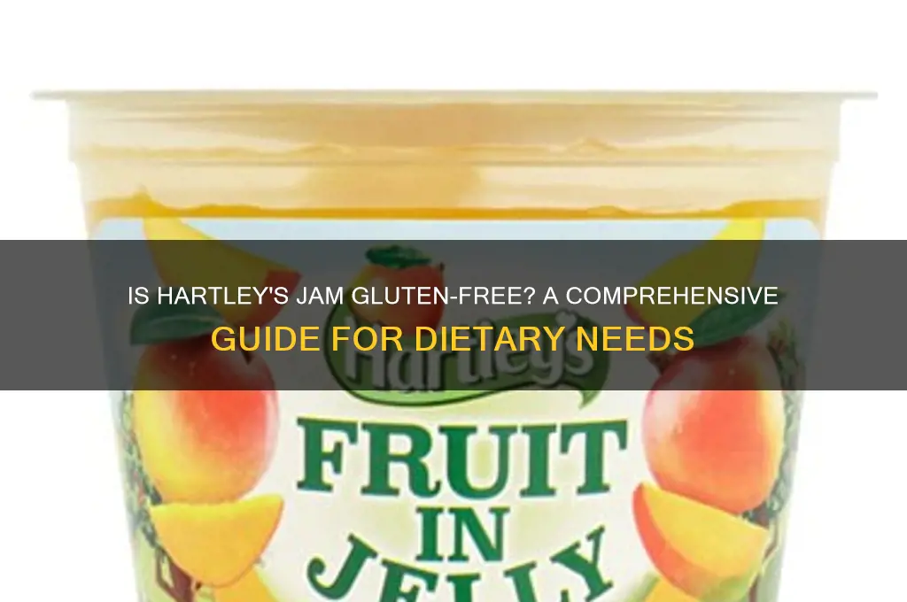 is hartleys jam gluten free