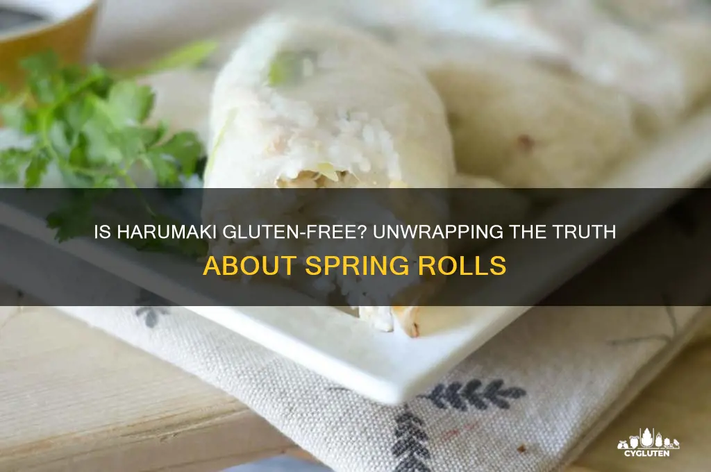 is harumaki gluten free