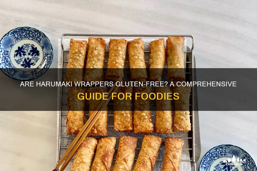 is harumaki wrappers gluten free