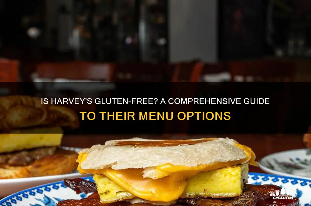 is harveys gluten free
