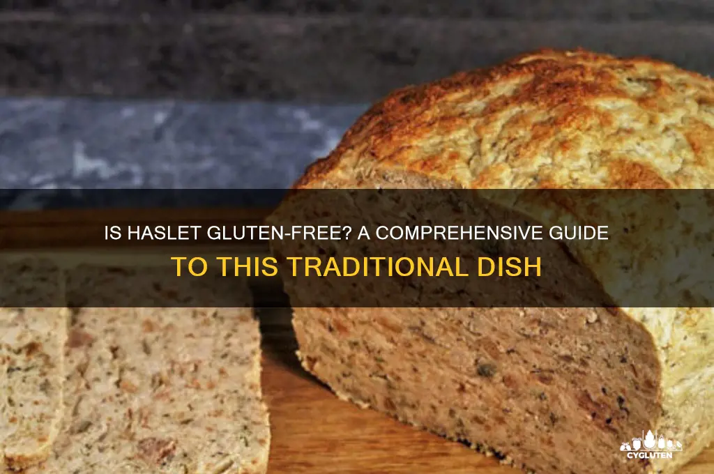 is haslet gluten free
