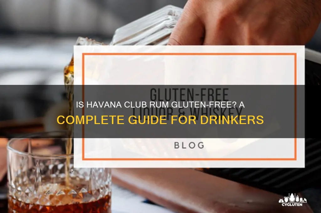 is havana club gluten free