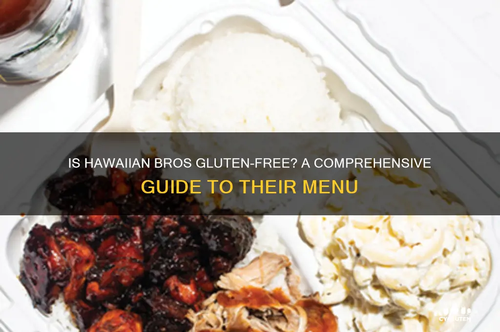 is hawaiian brothers gluten free