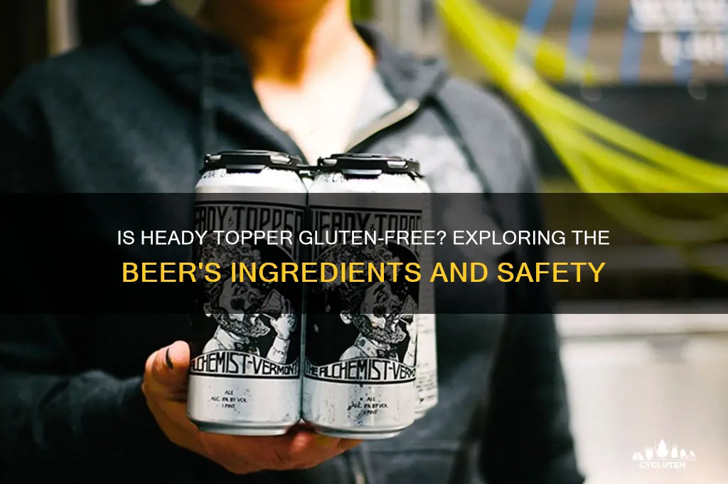 is heady topper gluten free