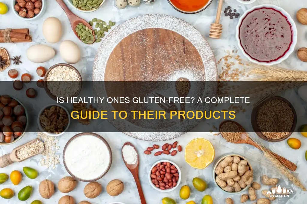 is healthy ones gluten free