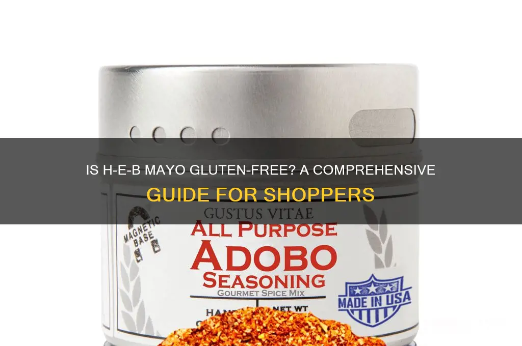 is heb mayo gluten free