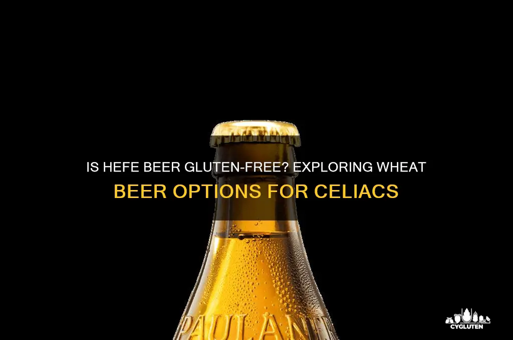 is hefe beer gluten free
