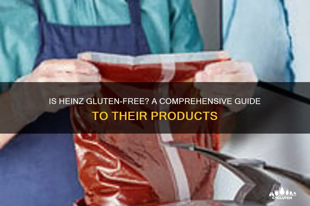 is heinz gluten free