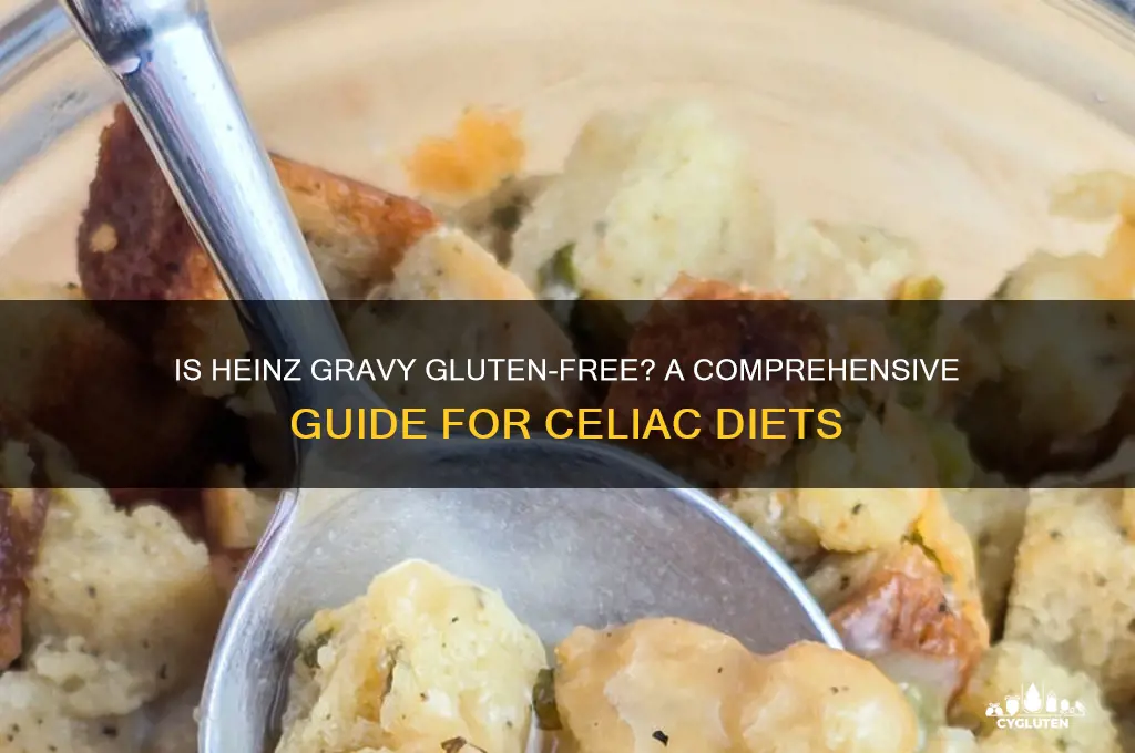is heinz gravy gluten free