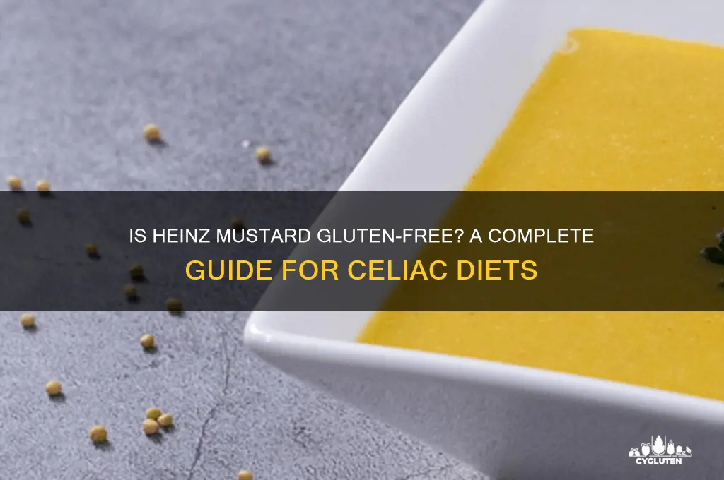 is heinz mustard gluten free
