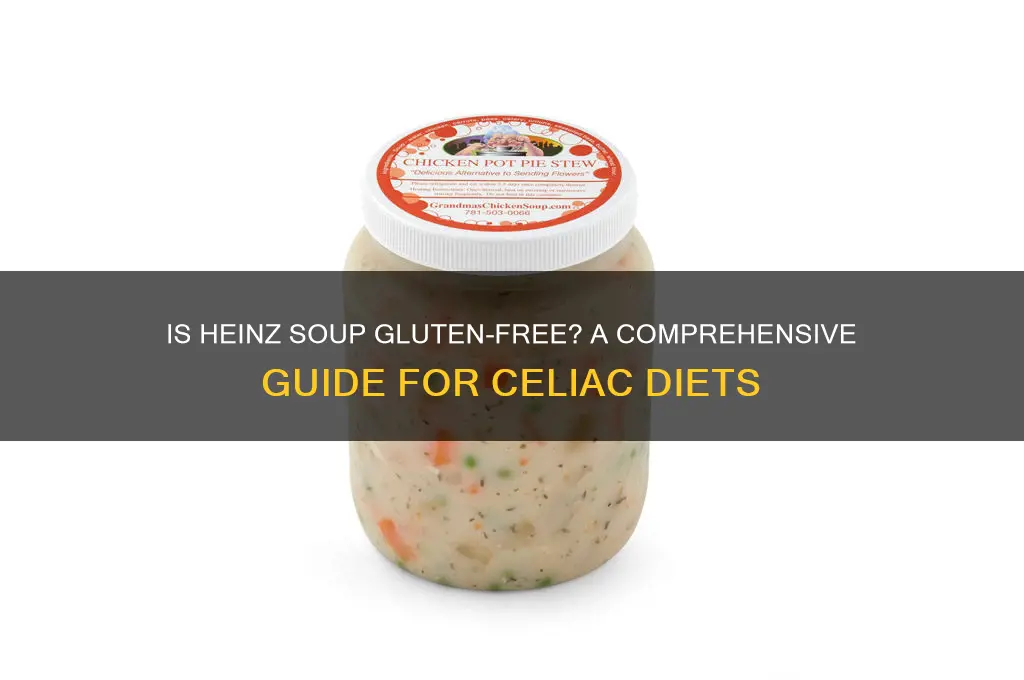 is heinz soup gluten free