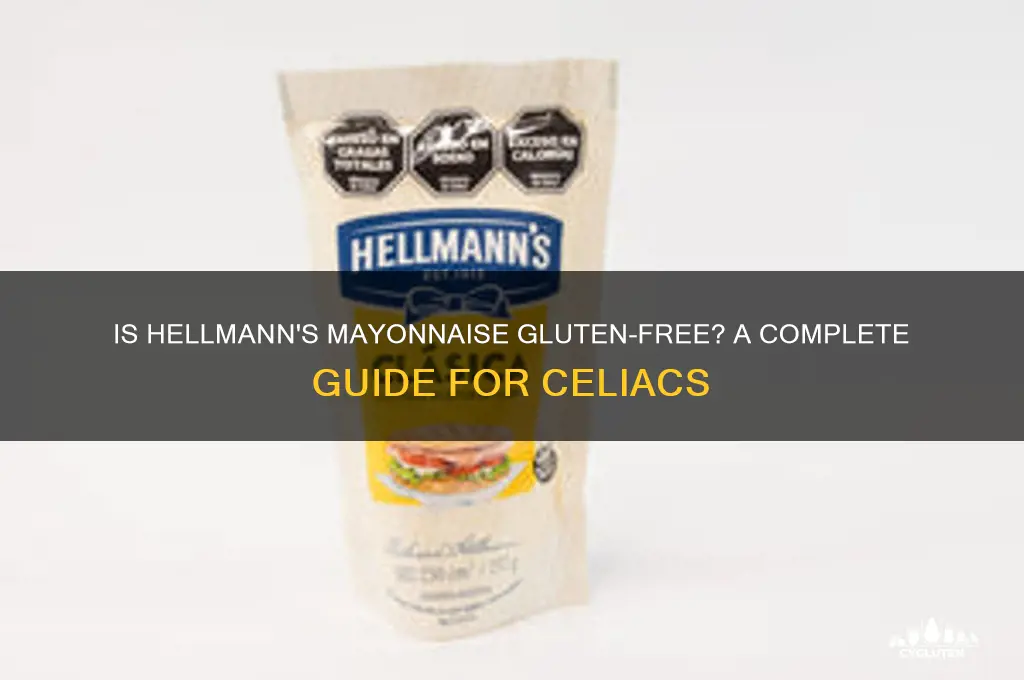 is hellmanns mayonnaise gluten free