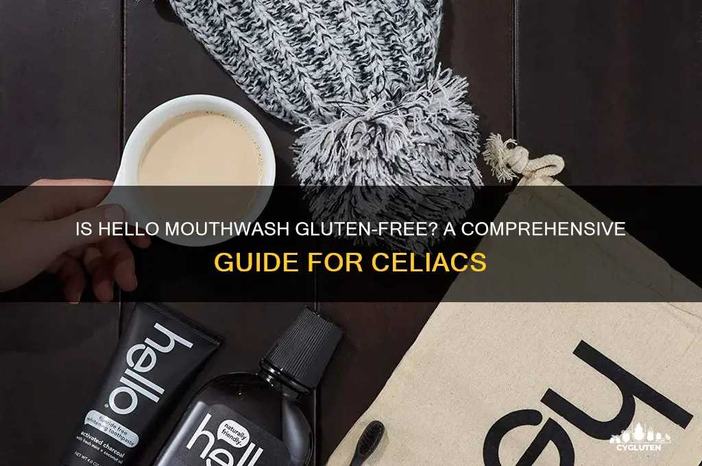 is hello mouthwash gluten free