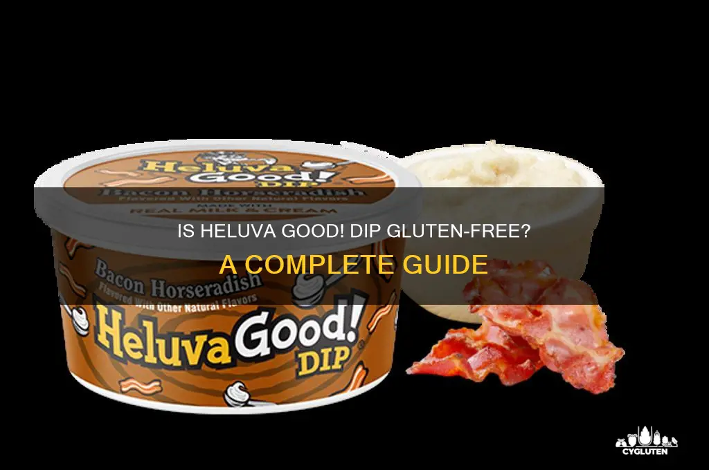 is heluva dip gluten free