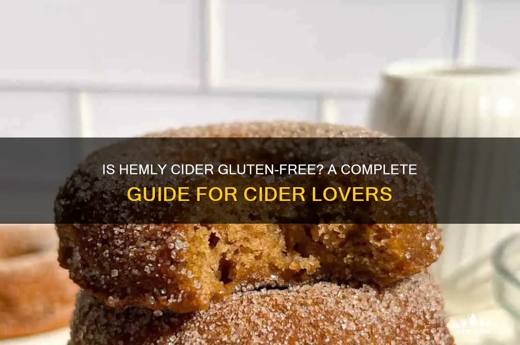 is hemly cider gluten free