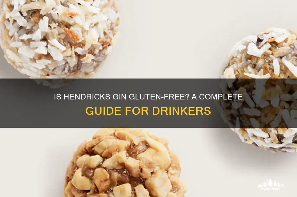 is hendricks gluten free
